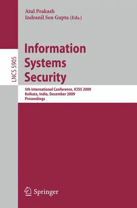 Prakash / Sen Gupta |  Information Systems Security | Buch |  Sack Fachmedien