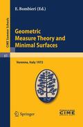 Bombieri |  Geometric Measure Theory and Minimal Surfaces | Buch |  Sack Fachmedien