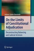 Benvindo |  Benvindo, J: On the Limits of Constitutional Adjudication | Buch |  Sack Fachmedien