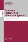 Kikuchi / Bhalla / Sachdeva |  Databases in Networked Information Systems | Buch |  Sack Fachmedien