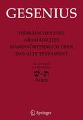 Gesenius / Donner / Meyer |  Gesenius, W: Hebräisches und Aramäisches Hwtb./6. Lfg. | Buch |  Sack Fachmedien