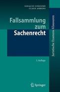 Ahrens / Czeguhn |  Fallsammlung zum Sachenrecht | Buch |  Sack Fachmedien