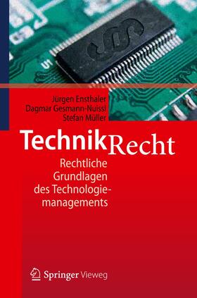 Ensthaler / Gesmann-Nuissl / Müller | Technikrecht | Buch | sack.de