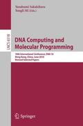 Mi / SAKAKIBARA |  DNA Computing and Molecular Programming | Buch |  Sack Fachmedien