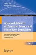 Shen / Huang |  Advanced Research on Computer Science and Information | Buch |  Sack Fachmedien