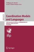 De Meuter / Roman |  Coordination Models and Languages | Buch |  Sack Fachmedien