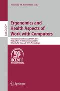 Robertson |  Ergonomics and Health Aspects of Work with Computers | Buch |  Sack Fachmedien