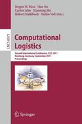 Böse / Hu / Jahn |  Computational Logistics | Buch |  Sack Fachmedien