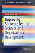 Majchrzak |  Improving Software Testing | Buch |  Sack Fachmedien