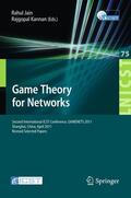 JAIN / Kannan |  Game Theory for Networks | Buch |  Sack Fachmedien