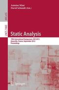 Schmidt / Mine |  Static Analysis | Buch |  Sack Fachmedien