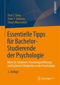 Silvia / Delaney / Marcovitch |  Essentielle Tipps für Bachelor-Studierende der Psychologie | Buch |  Sack Fachmedien