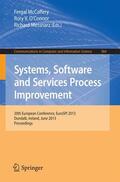 McCaffery / Messnarz / O’Connor |  Systems, Software and Services Process Improvement | Buch |  Sack Fachmedien