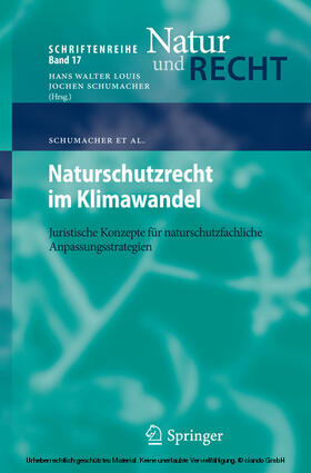 Schumacher / Krüsemann / Rebsch | Naturschutzrecht im Klimawandel | E-Book | sack.de