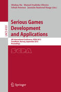 Ma / Baalsrud Hauge / Fradinho Oliveira |  Serious Games Development and Applications | Buch |  Sack Fachmedien
