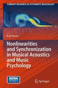 Bader |  Nonlinearities and Synchronization in Musical Acoustics and Music Psychology | Buch |  Sack Fachmedien