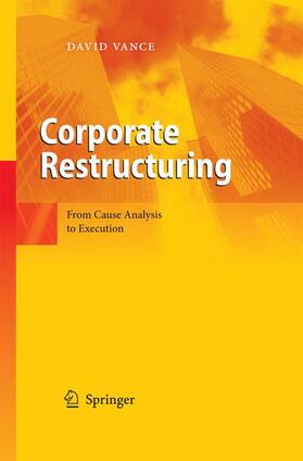 Vance | Corporate Restructuring | Buch | sack.de