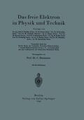 Brüche / Rothe / Ewest |  Das freie Elektron in Physik und Technik | Buch |  Sack Fachmedien