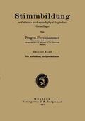 Forchhammer / Wilmanns / Foerster |  Stimmbildung auf stimm- und sprachphysiologischer Grundlage | Buch |  Sack Fachmedien