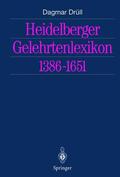 Drüll |  Heidelberger Gelehrtenlexikon 1386-1651 | Buch |  Sack Fachmedien