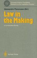 Pizzorusso |  Law in the Making | Buch |  Sack Fachmedien