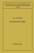 Guggenheim / Parnas / Czapek |  Die Biogenen Amine | Buch |  Sack Fachmedien