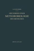 Rudder |  Grundriss Einer Meteorobiologie des Menschen | Buch |  Sack Fachmedien