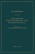 Courant |  Vorlesungen Über Differential- und Integralrechnung | Buch |  Sack Fachmedien
