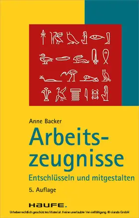 Backer |  Arbeitszeugnisse | eBook | Sack Fachmedien