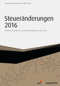 Frankfurt |  Steueränderungen 2016 | eBook | Sack Fachmedien