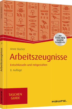 Backer |  Arbeitszeugnisse | Buch |  Sack Fachmedien
