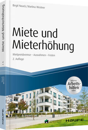 Noack / Westner | Miete und Mieterhöhung - inkl. Arbeitshilfen online | Buch | sack.de