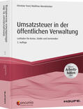 Trost / Menebröcker |  Umsatzsteuer in der öffentlichen Verwaltung - inkl. Arbeitsh | Buch |  Sack Fachmedien