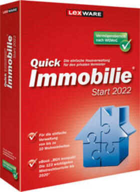 QuickImmobilie Start 2022, CD-ROM | Sonstiges | sack.de