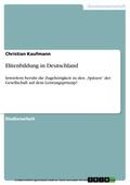 Kaufmann |  Elitenbildung in Deutschland | eBook | Sack Fachmedien