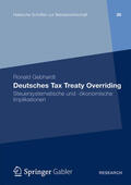 Gebhardt |  Deutsches Tax Treaty Overriding | eBook | Sack Fachmedien