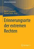 Sturm / Langebach |  Erinnerungsorte der extremen Rechten | Buch |  Sack Fachmedien