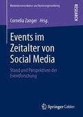 Zanger |  Events im Zeitalter von Social Media | Buch |  Sack Fachmedien