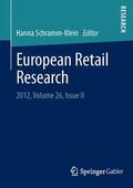 Schramm-Klein |  European Retail Research | Buch |  Sack Fachmedien
