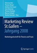 Belz / Bieger / Herrmann |  Marketing Review St. Gallen - Jahrgang 2008 | Buch |  Sack Fachmedien