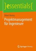 Hering |  Projektmanagement für Ingenieure | Buch |  Sack Fachmedien