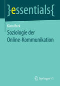Beck |  Soziologie der Online-Kommunikation | eBook | Sack Fachmedien