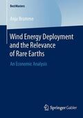 Brumme |  Wind Energy Deployment and the Relevance of Rare Earths | Buch |  Sack Fachmedien