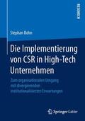 Bohn |  Die Implementierung von CSR in High-Tech Unternehmen | Buch |  Sack Fachmedien