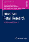 Foscht / Morschett / Rudolph |  European Retail Research | eBook | Sack Fachmedien