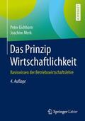 Merk / Eichhorn |  Das Prinzip Wirtschaftlichkeit | Buch |  Sack Fachmedien
