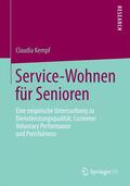 Kempf |  Service-Wohnen für Senioren | Buch |  Sack Fachmedien