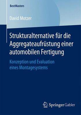 Motzer | Strukturalternative für die Aggregateaufrüstung einer automobilen Fertigung | Buch | sack.de
