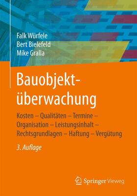 Würfele / Gralla / Bielefeld | Bauobjektüberwachung | Buch | sack.de