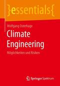 Osterhage |  Climate Engineering | Buch |  Sack Fachmedien